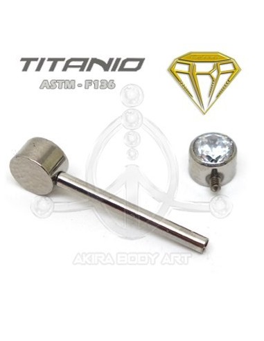Pezonera Titanio Joyas