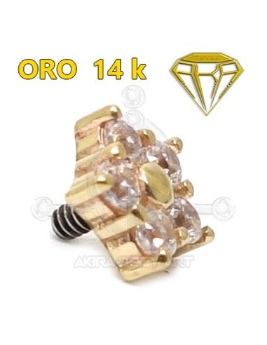Repuesto Estrella JOYA - Oro 14K