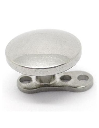 Microdermal con bola extra plana - Rosca de 0,9 mm