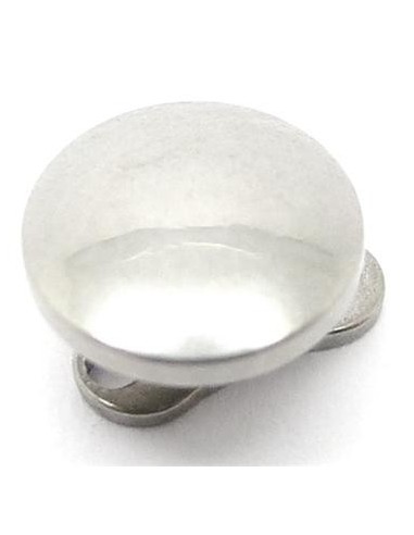 Microdermal con bola extra plana - Rosca de 0,9 mm