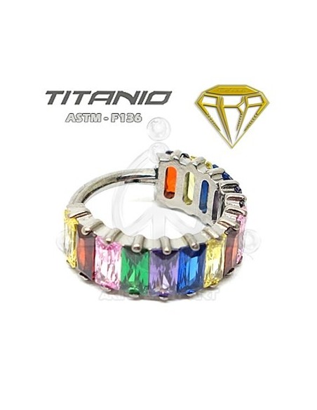 Aro Joyas de Colores