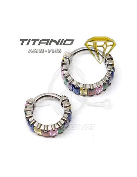 Aro Joyas de Colores