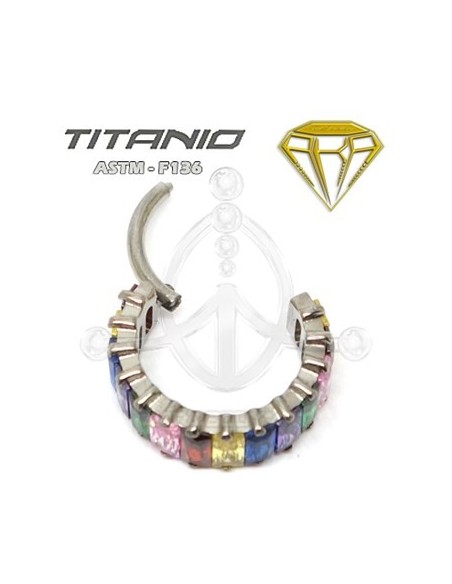 Aro Joyas de Colores