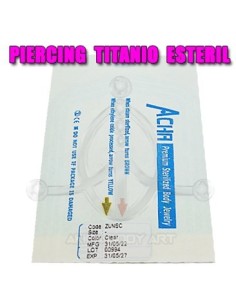 Labret titanio (ESTÉRIL) 2