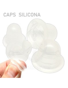 Caps silicona color blanco 2