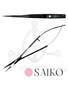 Tijeras Brasileña Diseño Negra Saikou