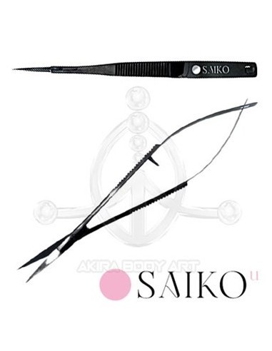 Tijeras Brasileña Diseño Negra Saikou