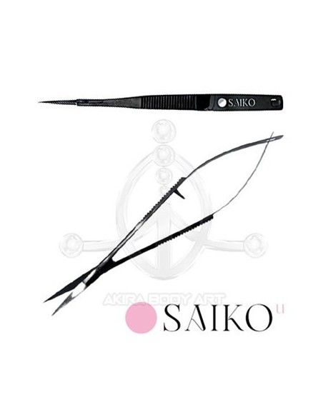 Tijeras Brasileña Diseño Negra Saikou