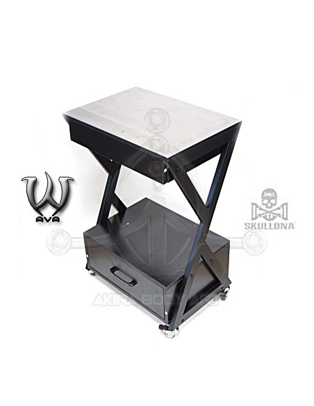 Mesa de trabajo con cajones