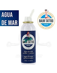 Agua de mar con ácido hialurónico