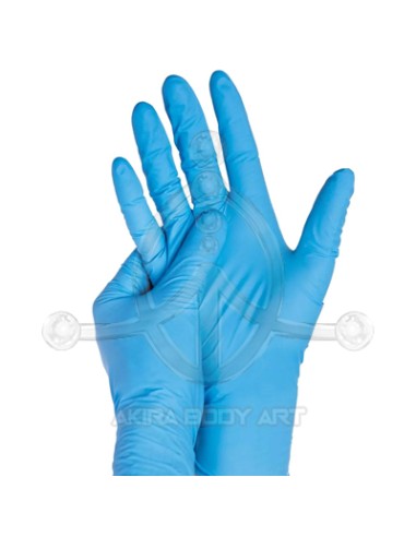 Guantes de Nitrilo AZUL de Pura Comfort