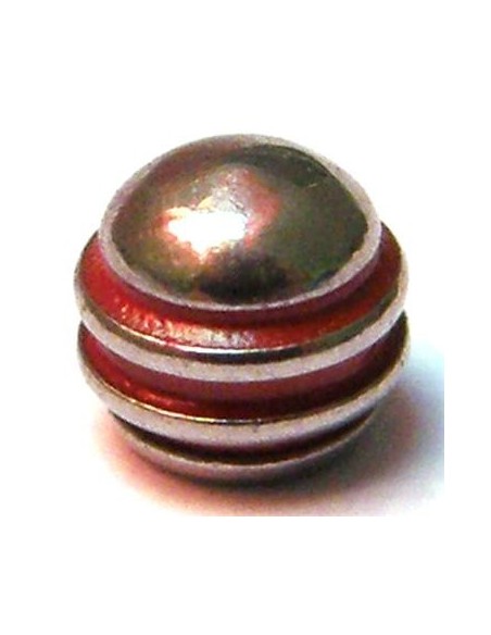 Bola acero muescas colores